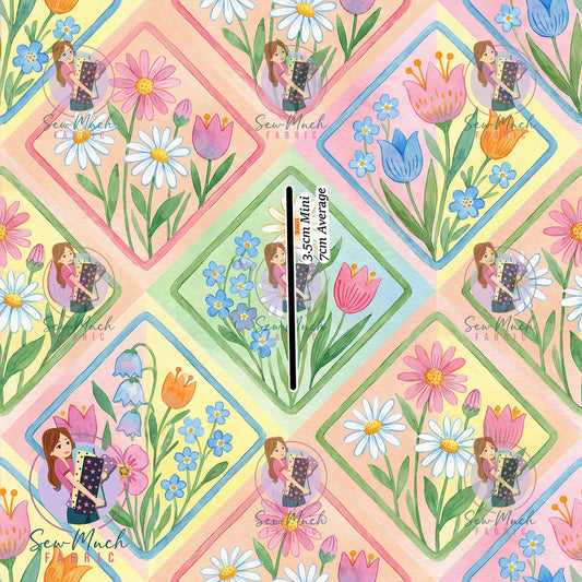 Floral LUISA | Waterproof Canvas | Retail | MINI Scale