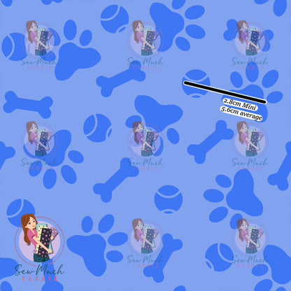 Paw Prints Blue | Pre-Order |