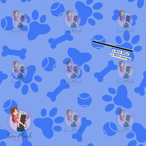 Paw Prints Blue | Pre-Order |