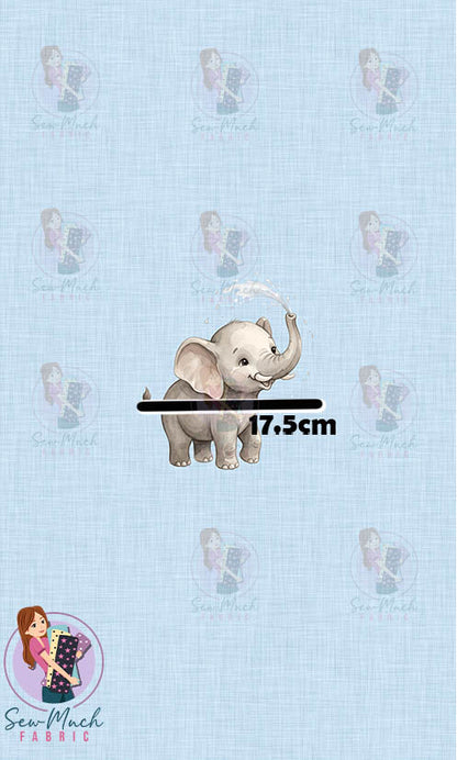 OCTOBER Pre-Order (1): Jungle Animals Blue 'PANEL'