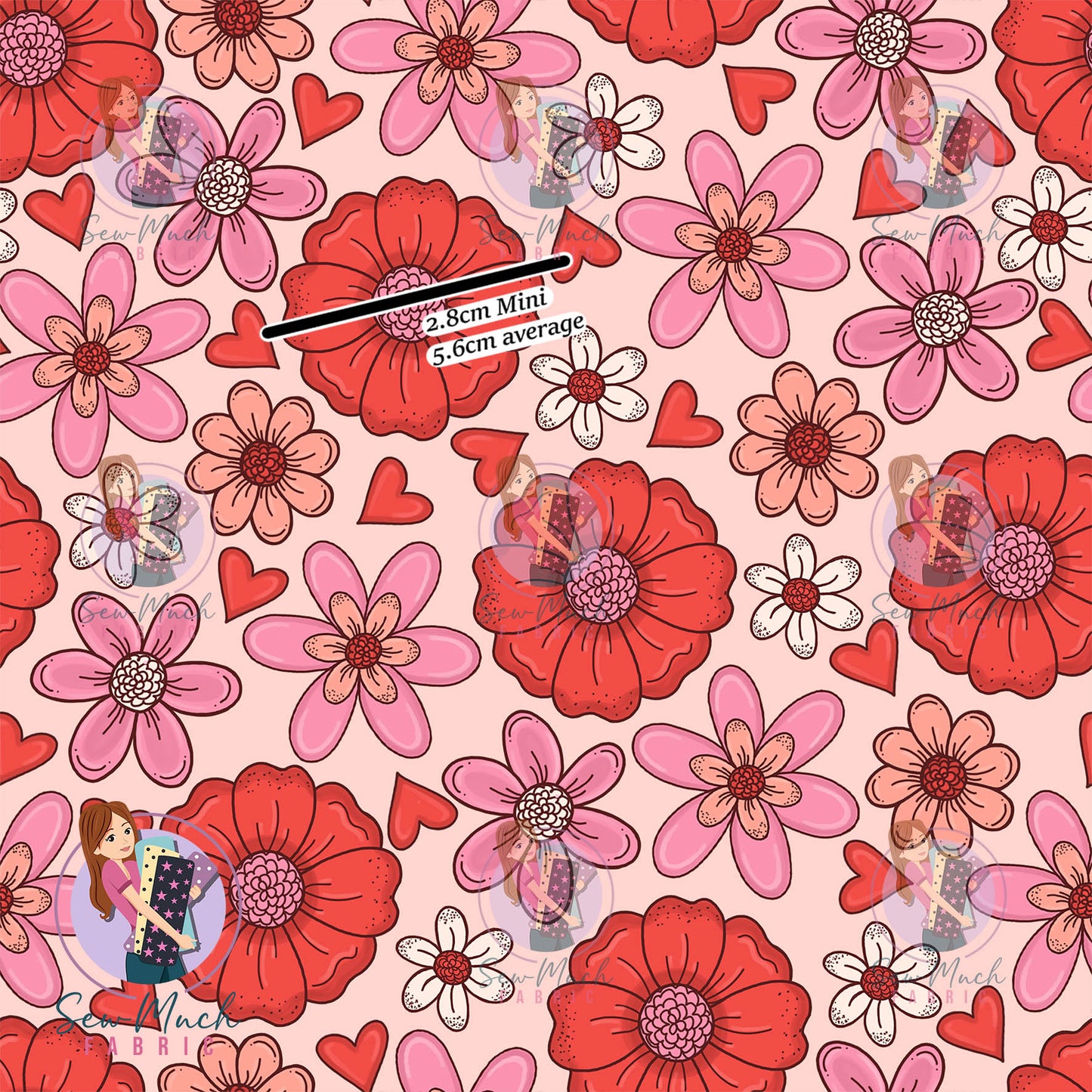 Floral VALENTINES | Canvas | Retail | Average Scale