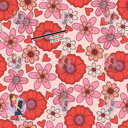 Floral VALENTINES | Canvas | Retail | Average Scale