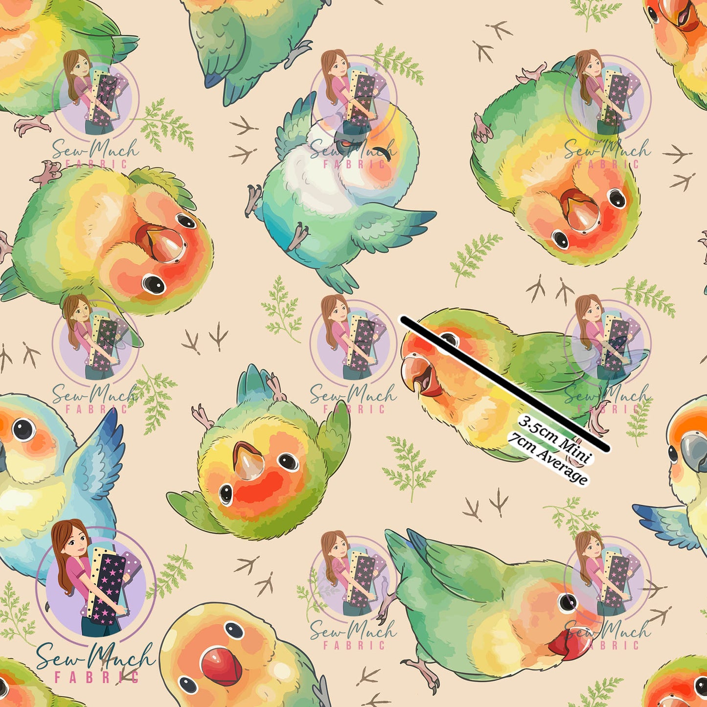 AUGUST Pre-Order (1): Lovebirds Beige