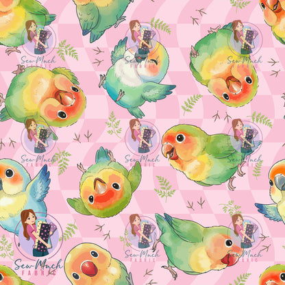 AUGUST Pre-Order (1): Lovebirds Pink