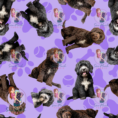JULY Pre-Order (1): Portuguese Water Dog Purple