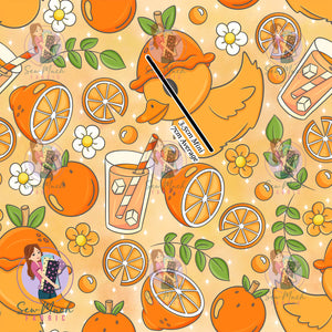 Orange Ducks | Canvas | Retail | Average Scale