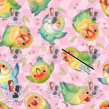 AUGUST Pre-Order (1): Lovebirds Pink