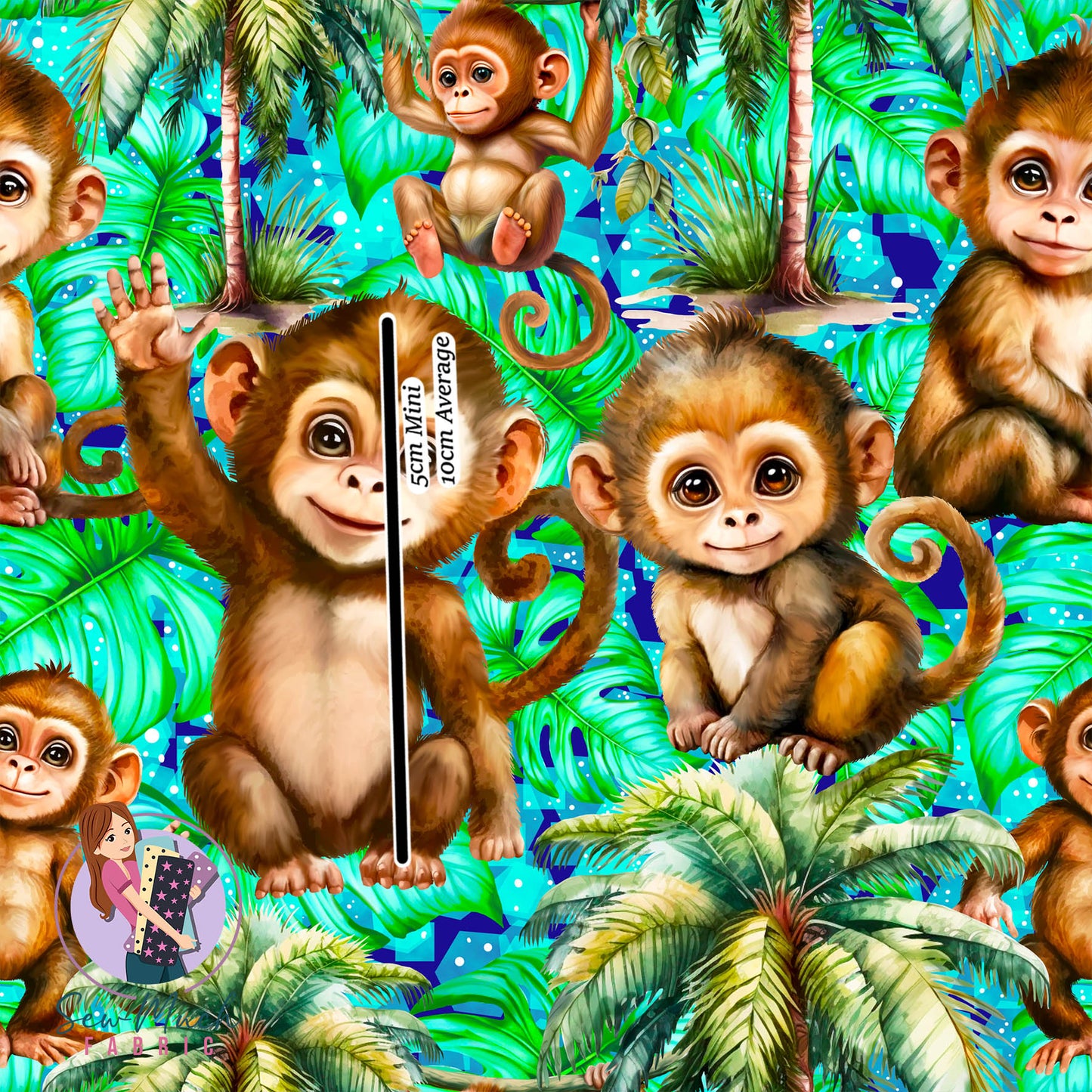 Monkey | Canvas | Retail | Average Scale