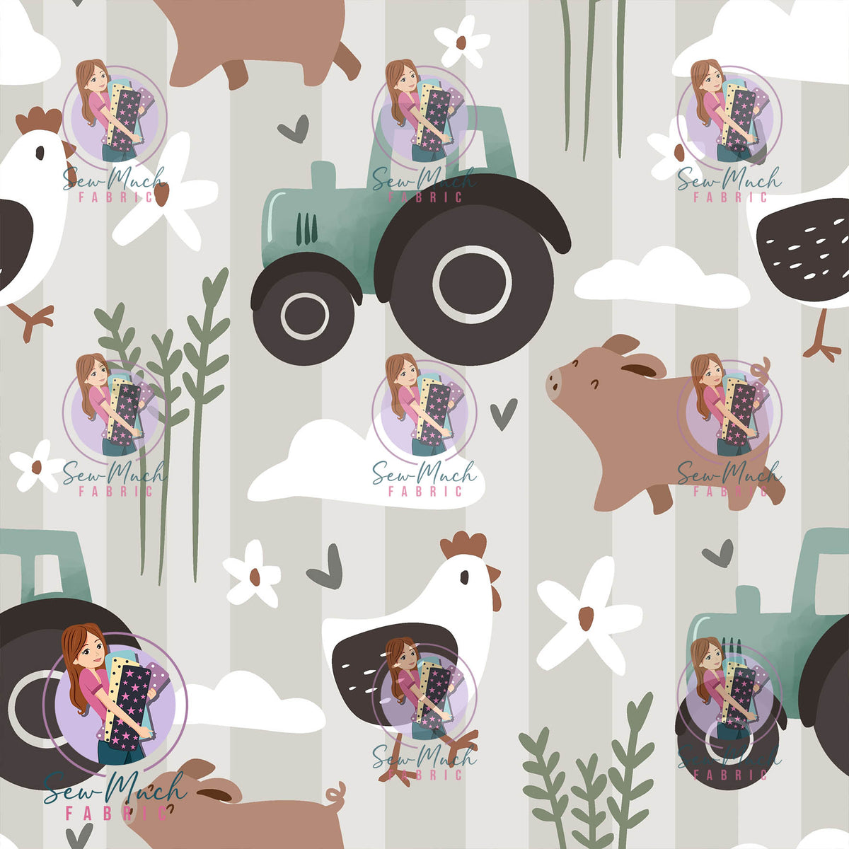 OCTOBER Pre-Order (1): Tractor Stripes