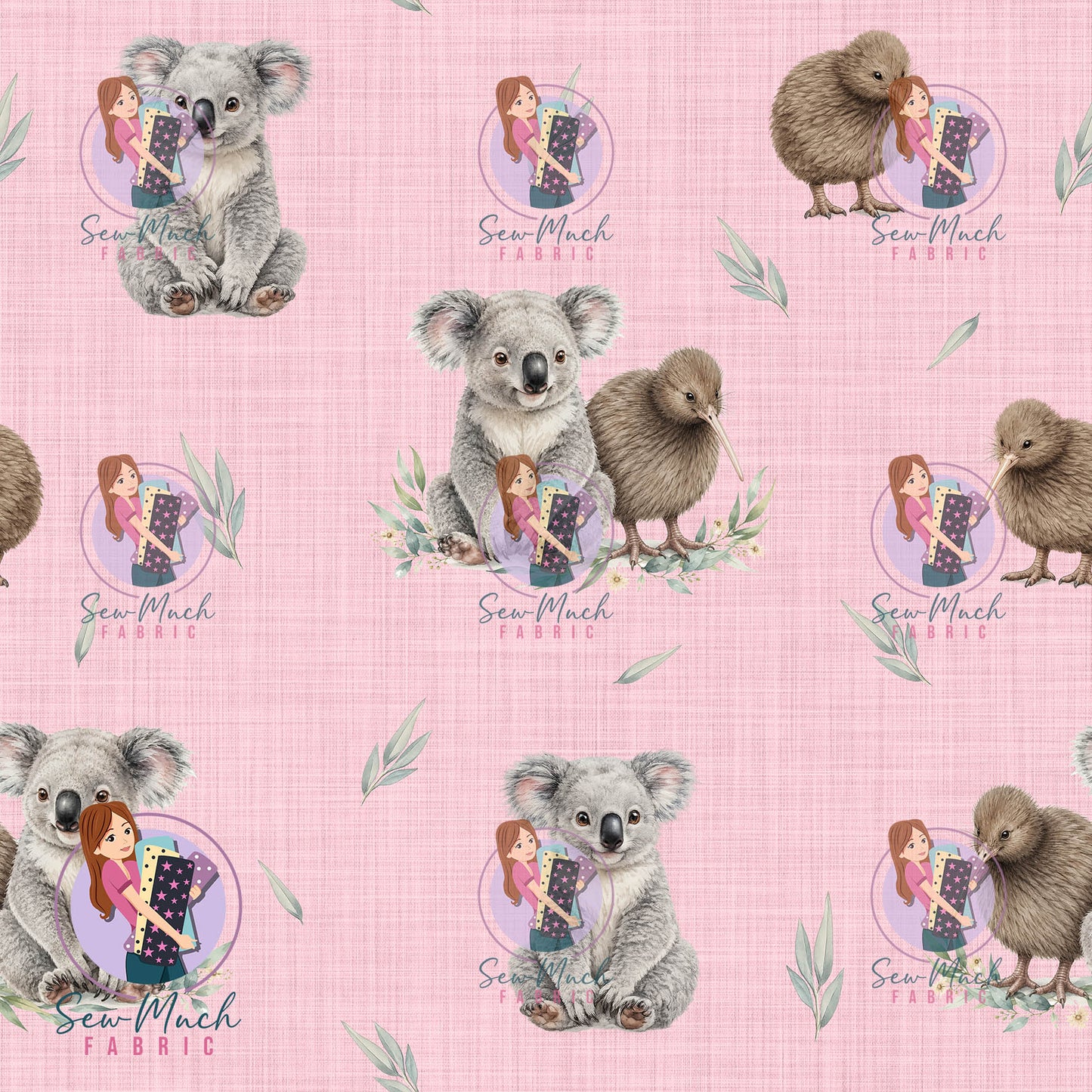 AUGUST Pre-Order (1): Koala & Kiwi Pink