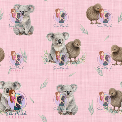 AUGUST Pre-Order (1): Koala & Kiwi Pink