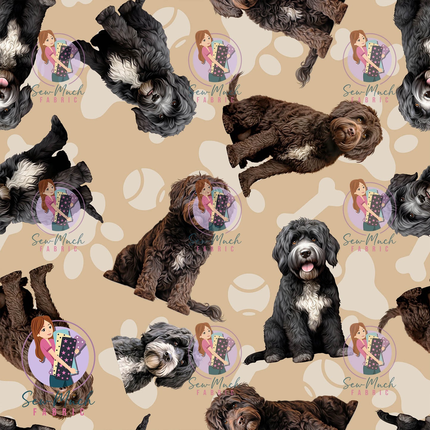 JULY Pre-Order (1): Portuguese Water Dog Beige
