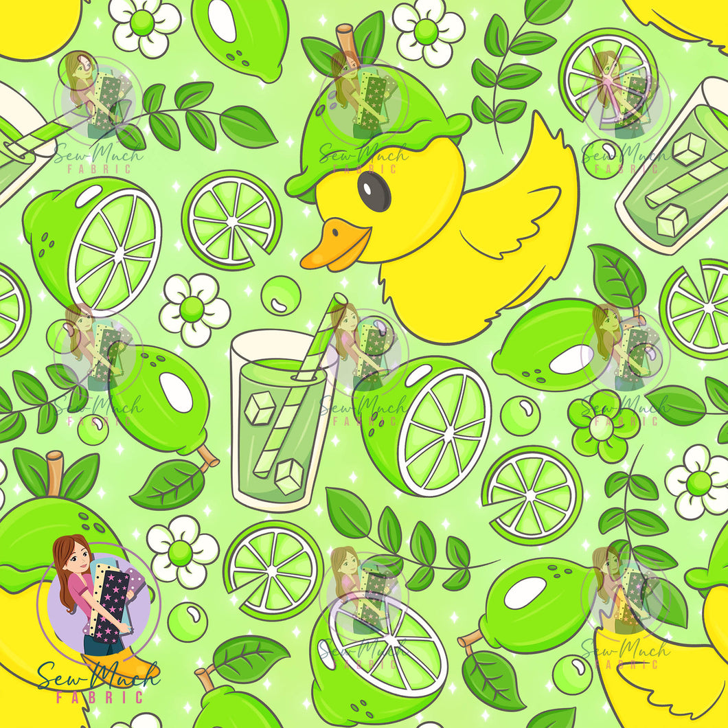 Lime Duck | Woven | Retail | Average Scale