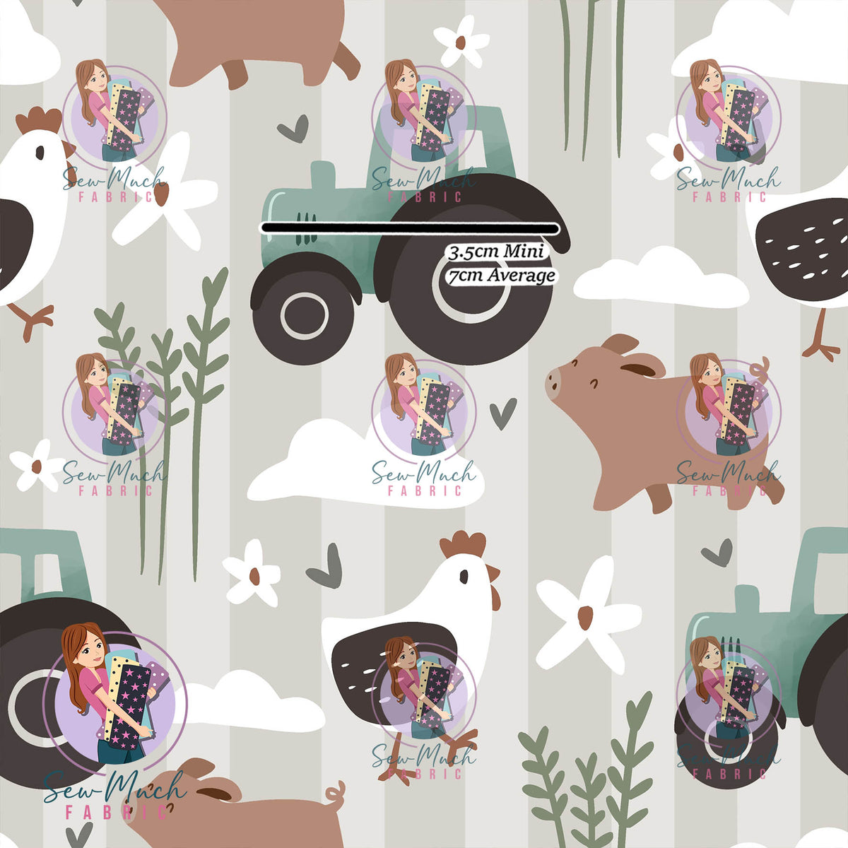 OCTOBER Pre-Order (1): Tractor Stripes