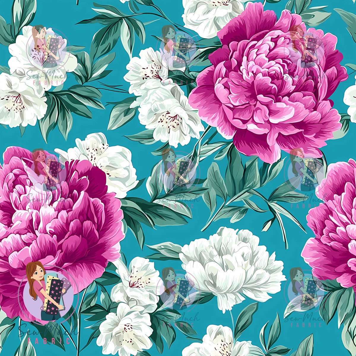 TEAGAN Floral | Canvas | Retail | Average Scale