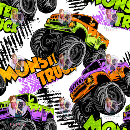 OCTOBER Pre-Order (1): Monster Trucks Orange, Purple & Green