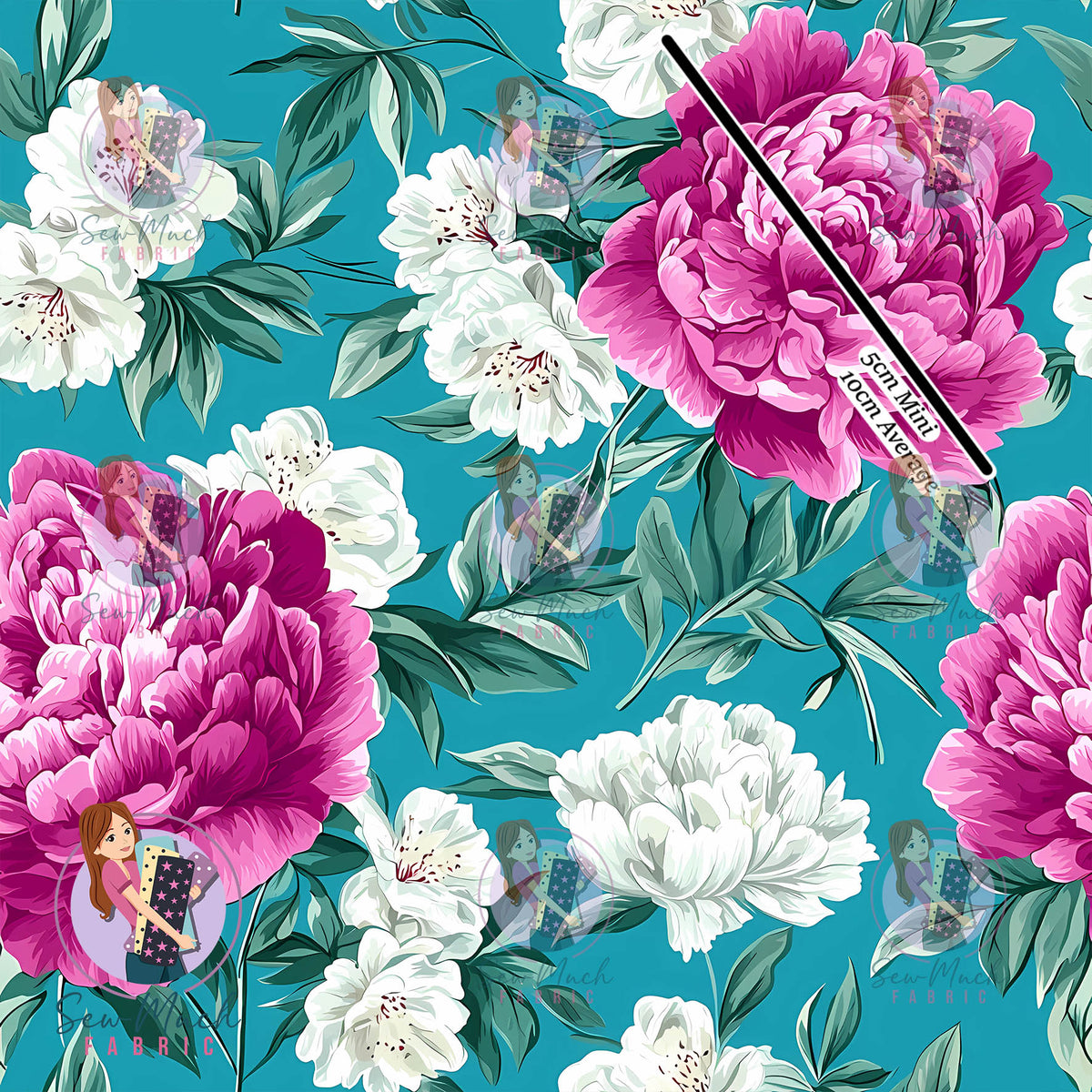 TEAGAN Floral | Canvas | Retail | Average Scale