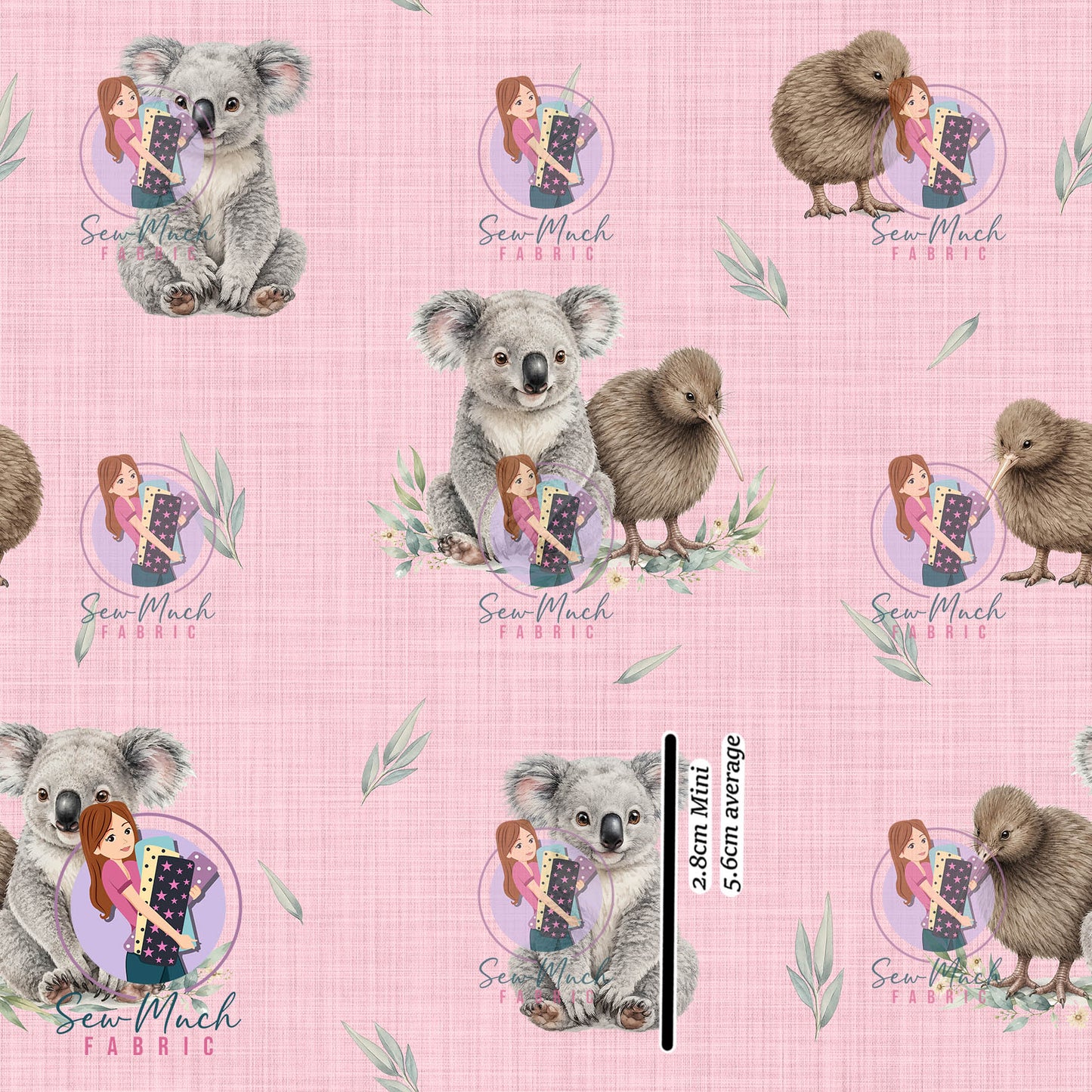 AUGUST Pre-Order (1): Koala & Kiwi Pink