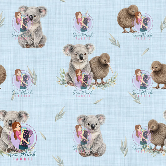 AUGUST Pre-Order (1): Koala & Kiwi Blue