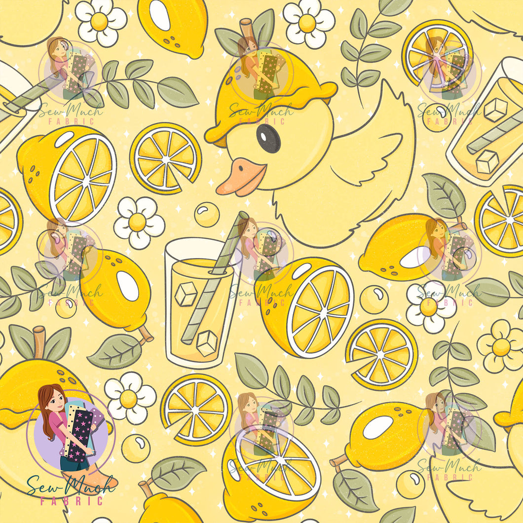 Lemon Ducks | Woven | Retail | MINI Scale