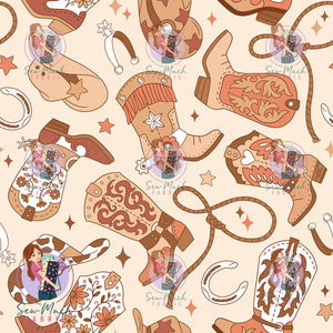 Unlimited Pre-Order: Western Boots Tan