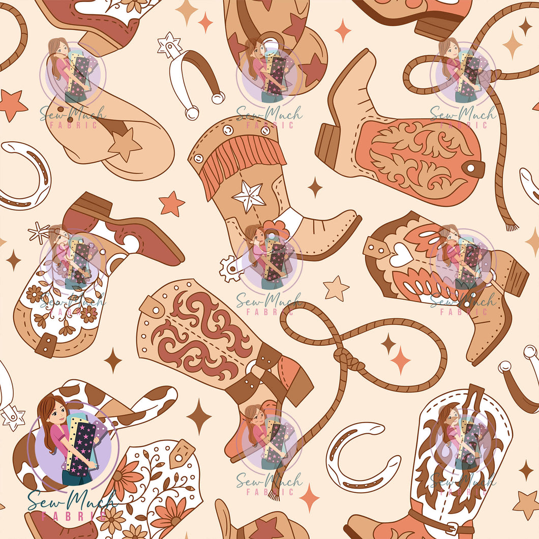 Unlimited Pre-Order: Western Boots Tan
