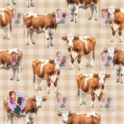 Ayrshire Cow | Canvas | Retail | Average Scale