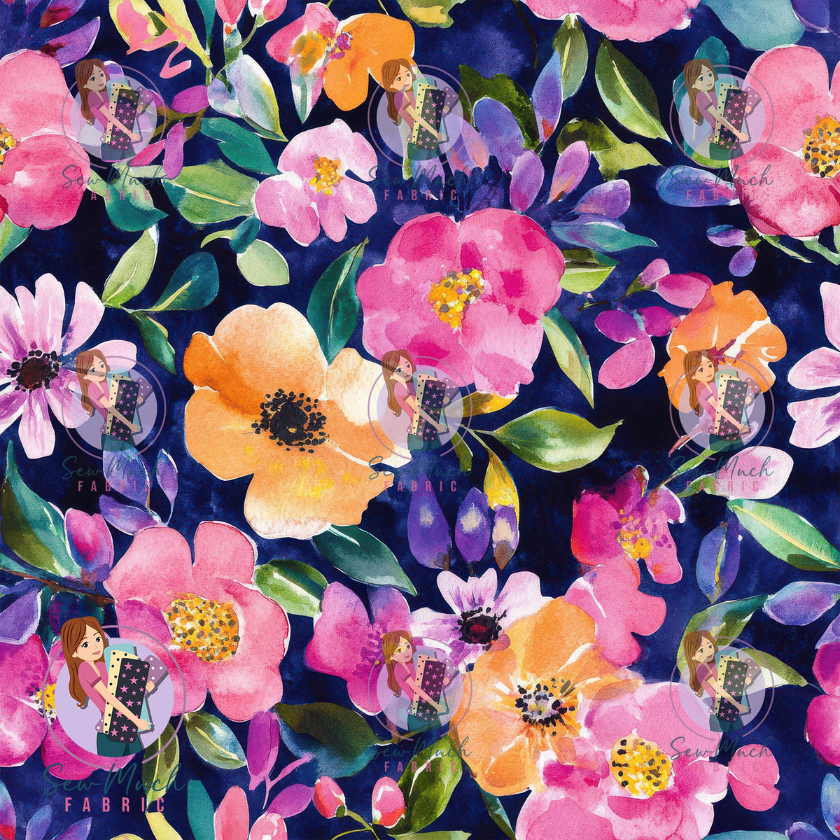 ZURI Floral | Knit | Retail | Average Scale