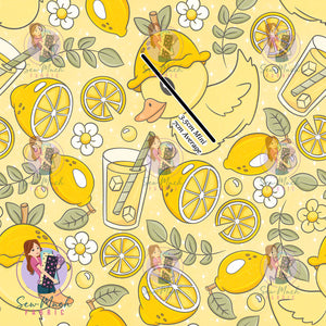 Lemon Ducks | Woven | Retail | MINI Scale