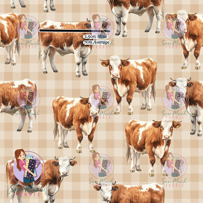 Ayrshire Cow | Canvas | Retail | Average Scale