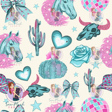 Load image into Gallery viewer, NOVEMBER Pre-Order (2): Western Pink/Teal
