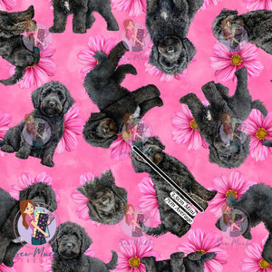 Labradoodle Pink | Woven | Retail | Average Scale