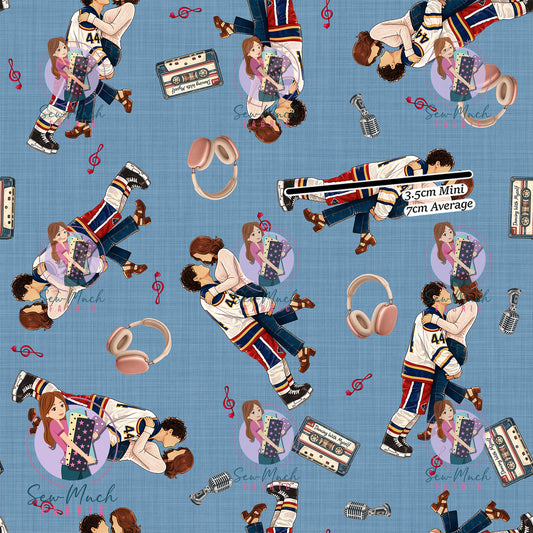 Hockey Romance | Woven | Retail | MINI Scale