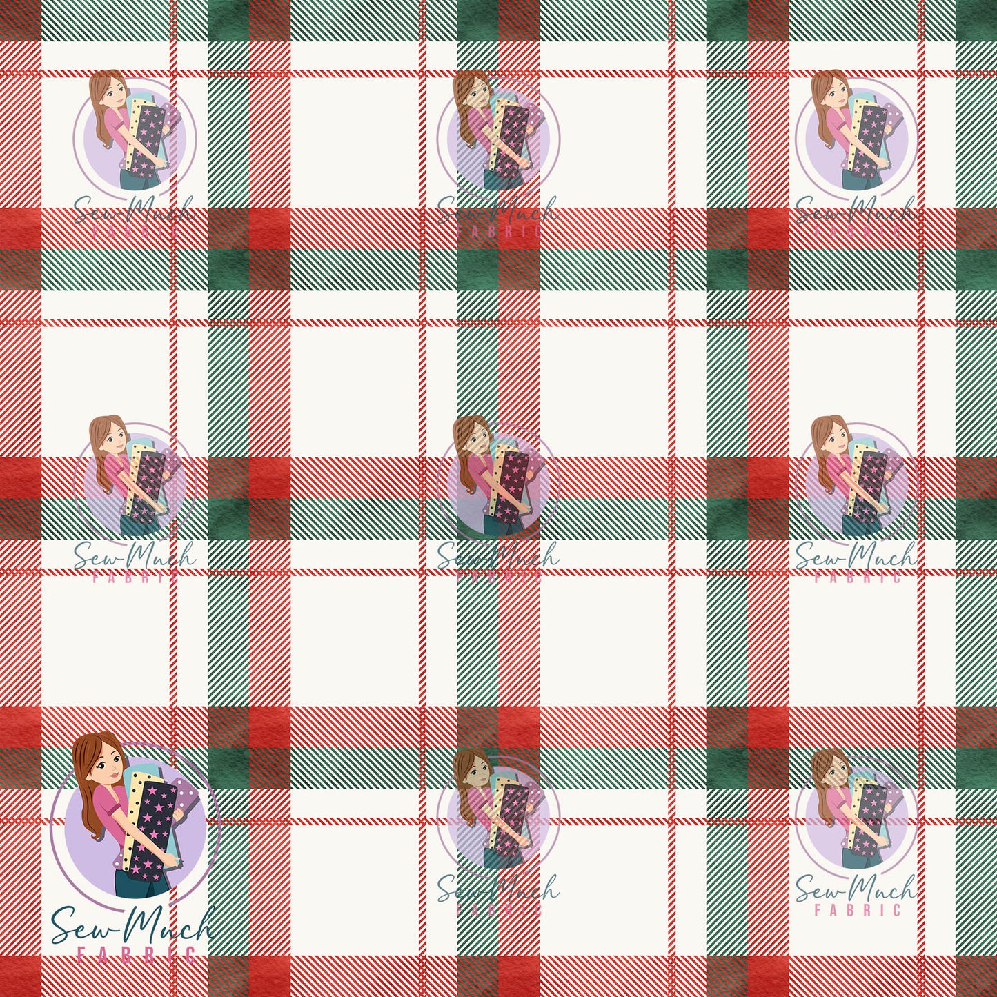CHRISTMAS Pre-Order: Santa's Picnic Gingham