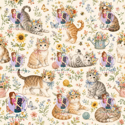 JUNE Pre-Order (2): Cats Floral