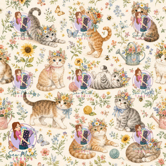 JUNE Pre-Order (2): Cats Floral