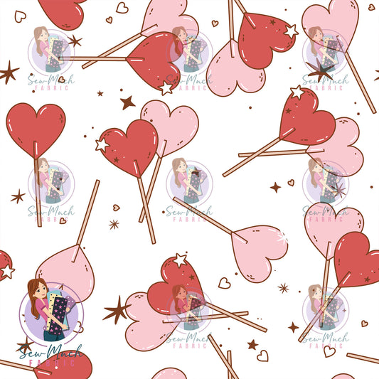 Heart Lollipop | Woven | Retail | Average Scale