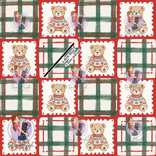 Christmas: Teddy Plaid | Woven | Retail | Average Scale
