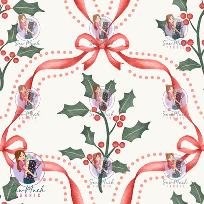 CHRISTMAS Pre-Order: Holly Bow