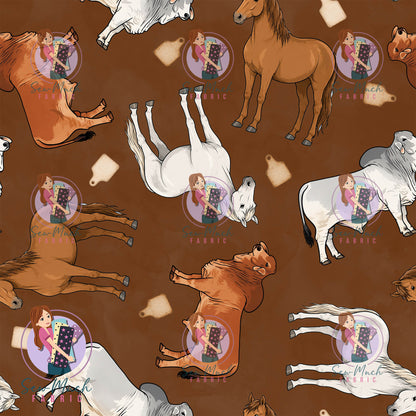 SEPTEMBER Pre-Order (1): Cows & Horses Brown