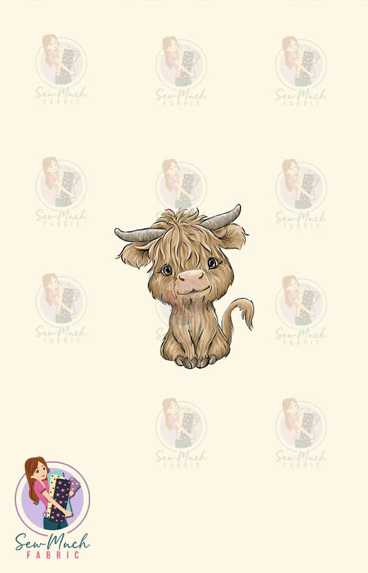 SEPTEMBER Pre-Order (1): Highland Cow Greece PANEL