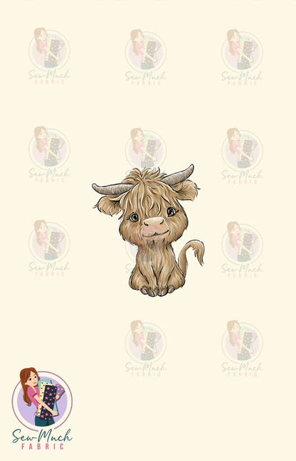 SEPTEMBER Pre-Order (1): Highland Cow Greece PANEL