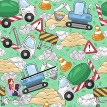 Load image into Gallery viewer, Green Construction | MINKY | Retail | Average Scale
