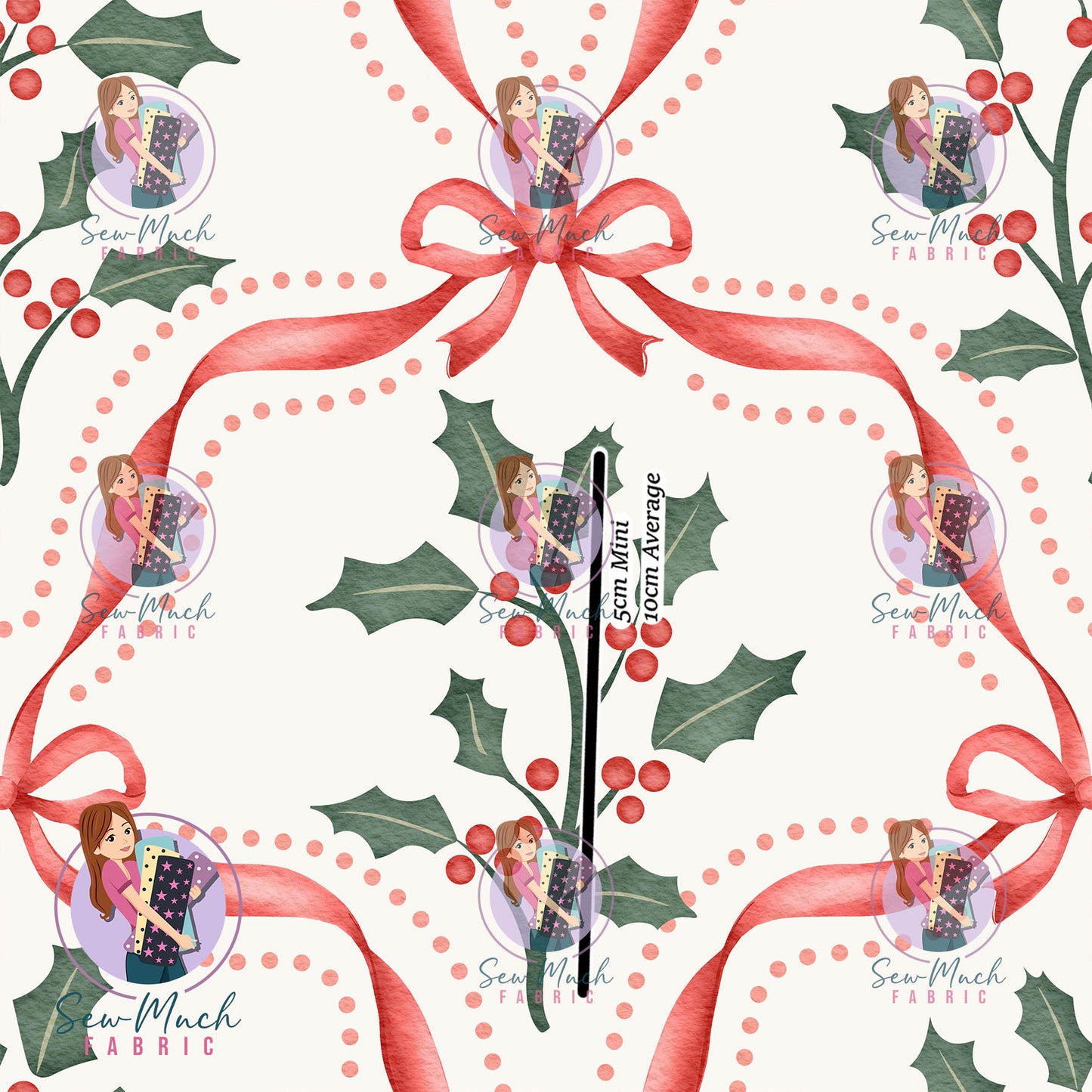 CHRISTMAS Pre-Order: Holly Bow