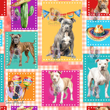 Load image into Gallery viewer, Staffy Fiesta | Woven | Retail | MINI Scale
