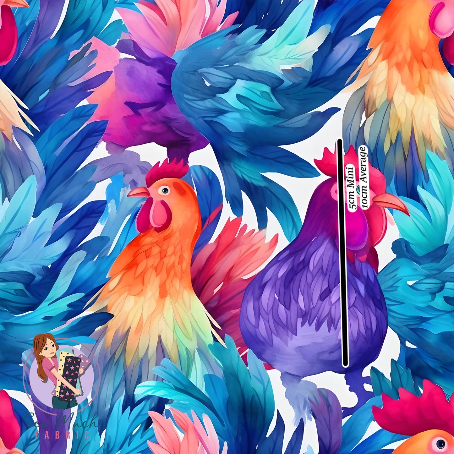 Rooster | Woven | Retail | MINI Scale