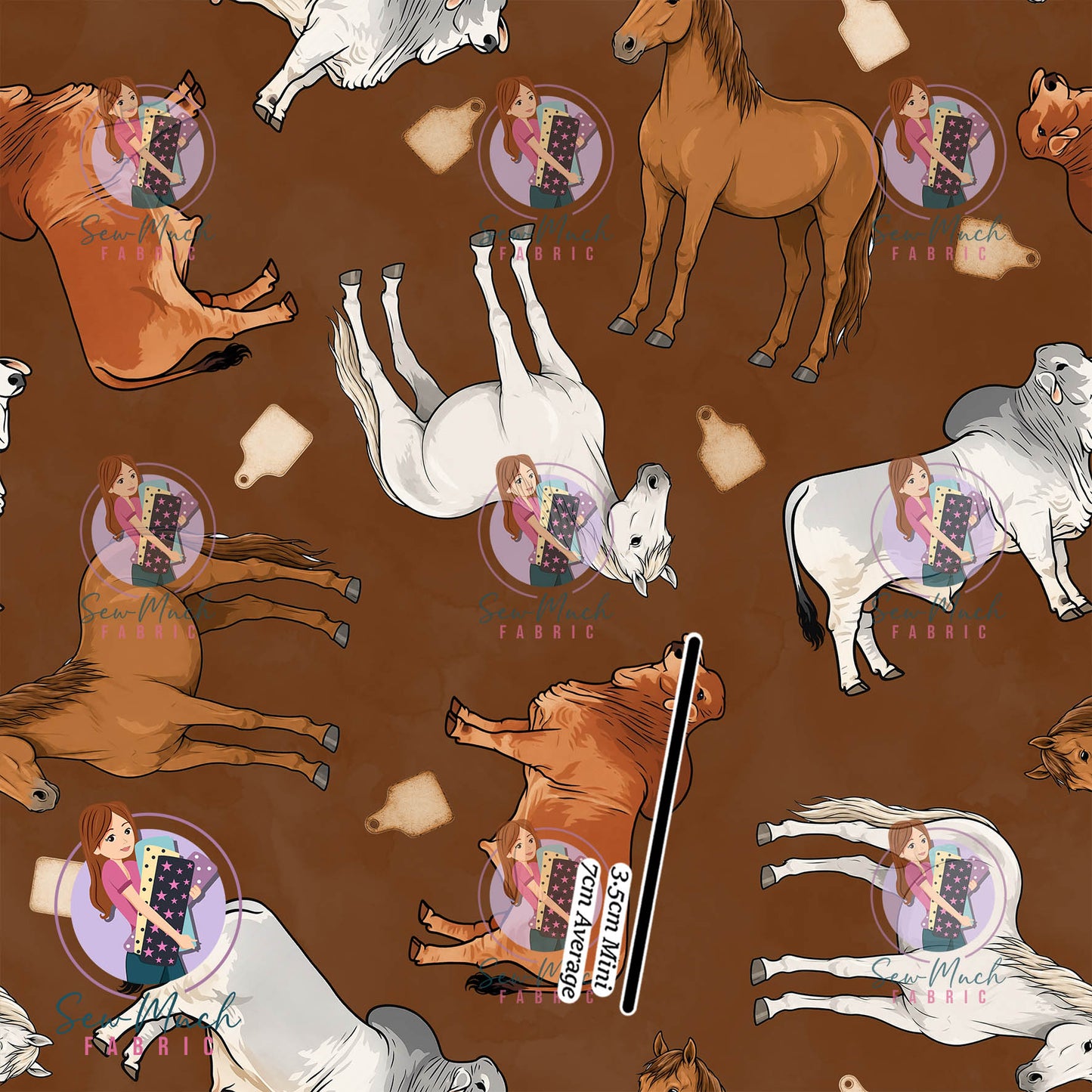 SEPTEMBER Pre-Order (1): Cows & Horses Brown