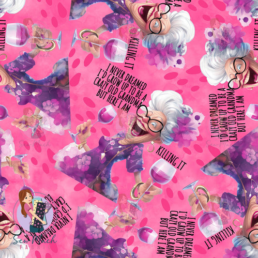 Unlimited Pre-Order: Crazy Old Grandma