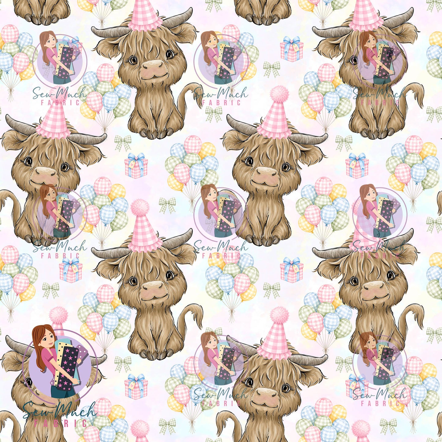 AUGUST Pre-Order (1): Highland Cow Birthday