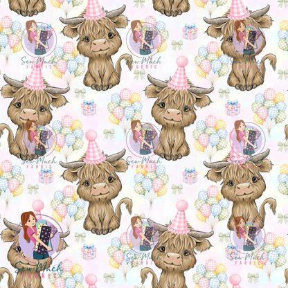 AUGUST Pre-Order (1): Highland Cow Birthday